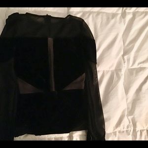 black dance costume